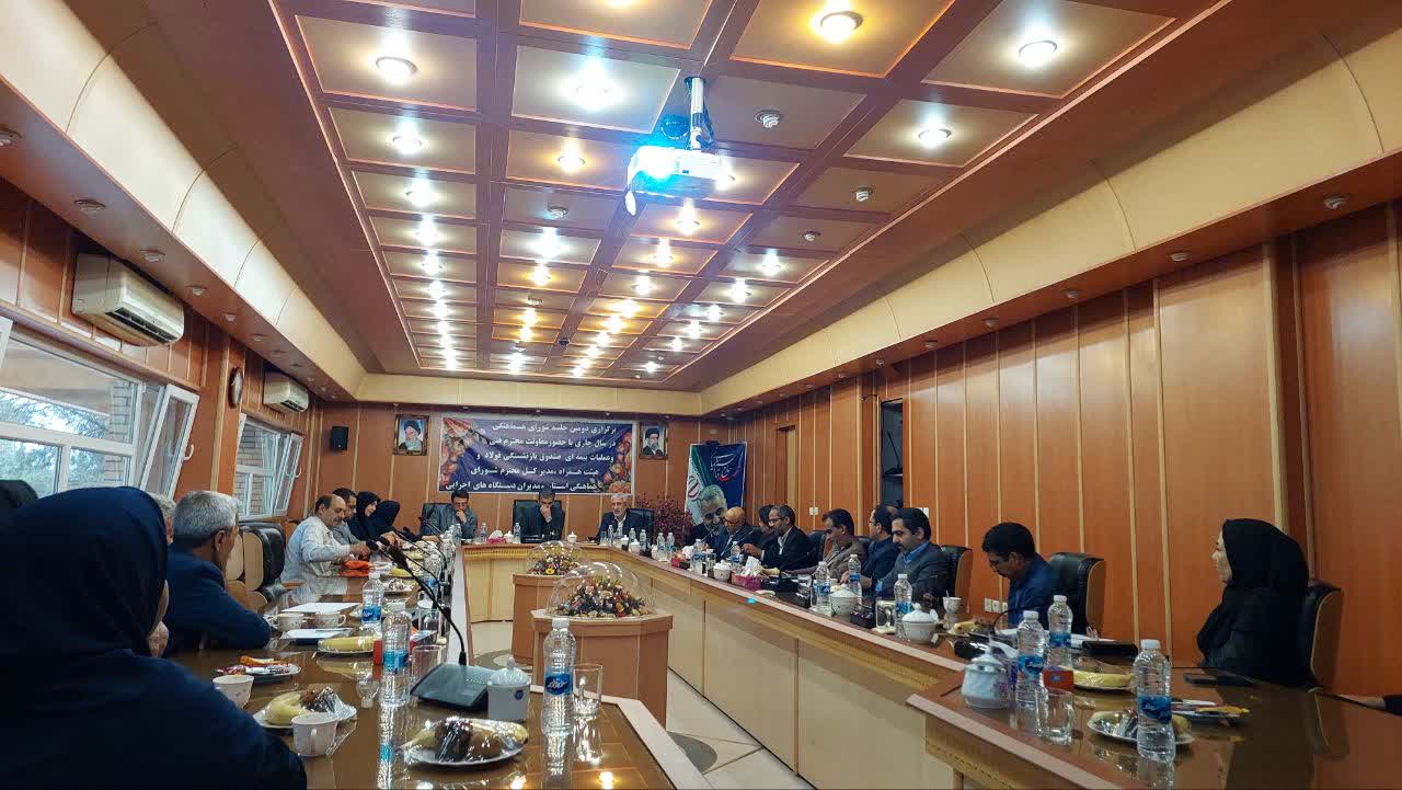 گزارش تصویری سفر سرپرست معاونت فنی و عملیات بیمه ای به کرمان