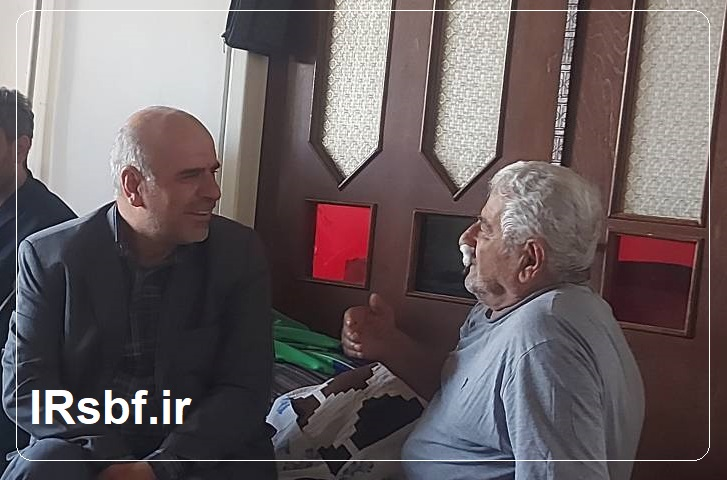 دیدار رئیس امور بازنشستگان فولاد استان مازندران با پیشکسوت بازنشسته