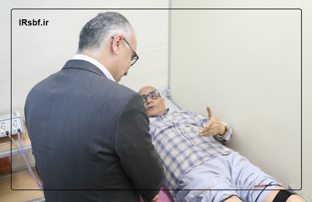بازدید مدیرعامل صندوق بازنشستگی کشوری از شرکت شسبد و افتتاح بخش جدید فیزیوتراپی درمانگاه بازنشستگان