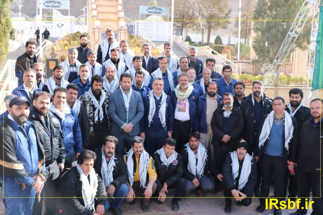 تجدید میثاق مدیرعامل و کارکنان شرکت زغالسنگ کرمان با آرمان‌های شهید حاج قاسم سلیمانی