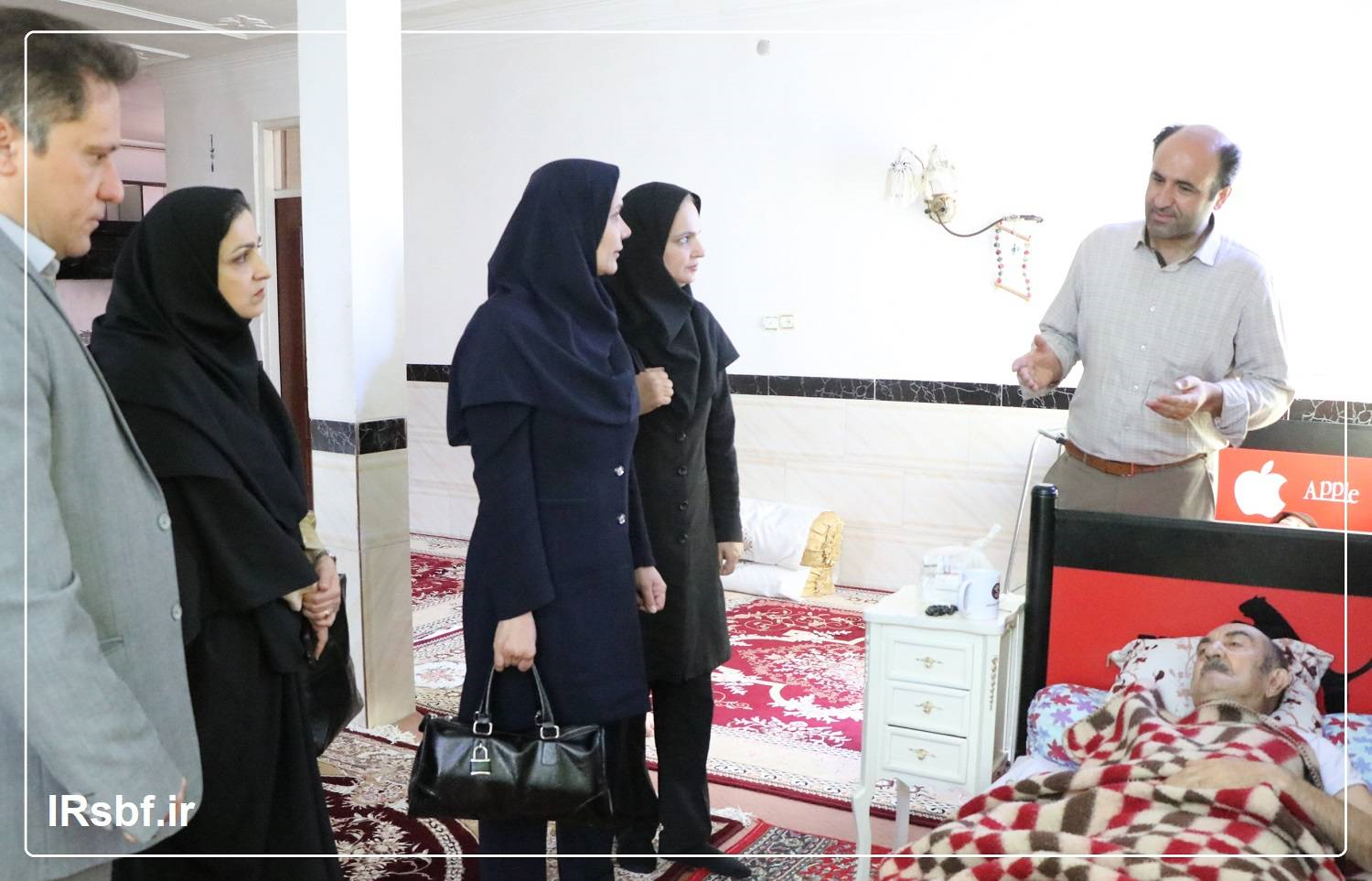 پیگیری میدانی وضعیت درمانی بازنشستگان صعب‌العلاج در لوشان و رودبار